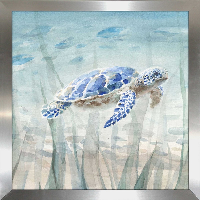 "Undersea Turtle" by Danhui Nai Print on Acrylic.