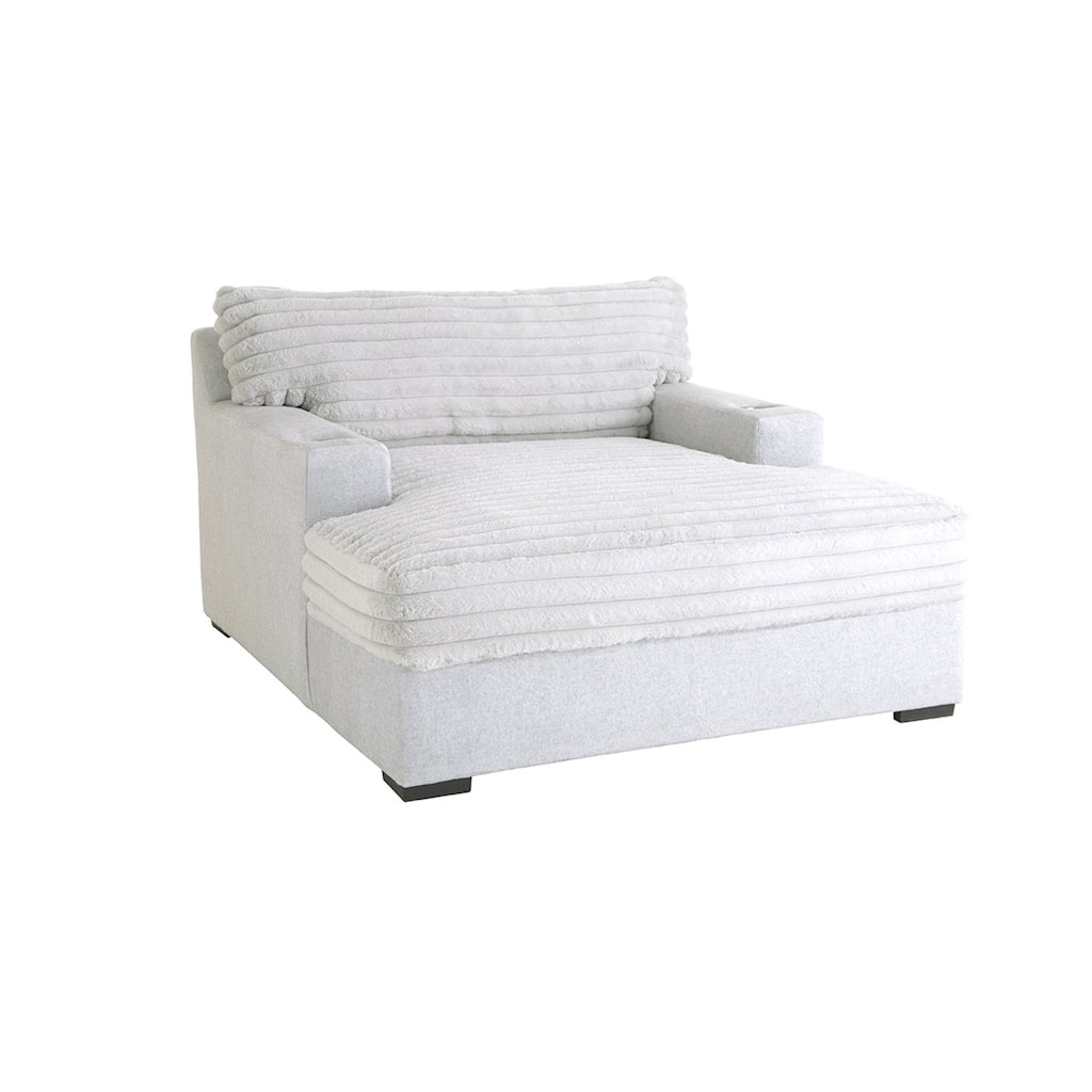 Woodhaven Furniture Studio Cord Oversized Lounger
