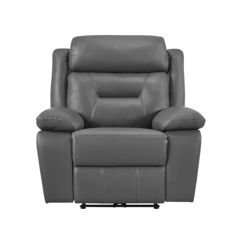Garrey 40" Power Recliner - Tab Pull Motion, Removable Seat Back