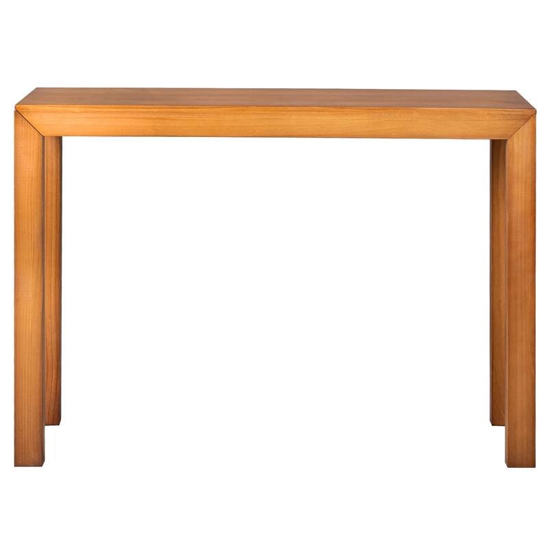 Pinewood Entryway Table Console with Sturdy Surface 220 lbs - 46.1 x 11.8 x 31.9 in
