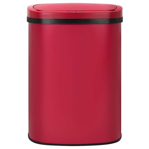 HOMCOM 50L Infrared Automatic Motion Sensor Dustbin Stainless HOMCOM 50L Infrared Automatic Motion Sensor Dustbin Stainless