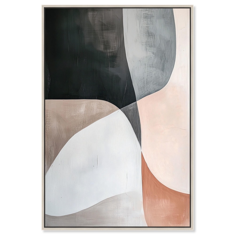 Curved Contour Canvas by Art Remedy