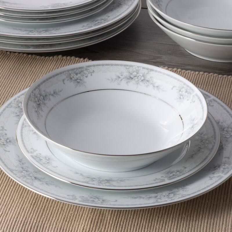 Noritake Sweet Leilani Set Of 4 Soup Bowls, 7-1/2", 12 oz.