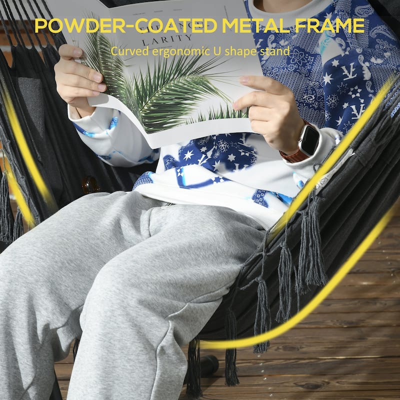 Patio Hammock Chair with Stand