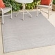 preview thumbnail 9 of 111, JONATHAN Y Maribo Minimalist Scandi Striped Navy/ivory Area Rug