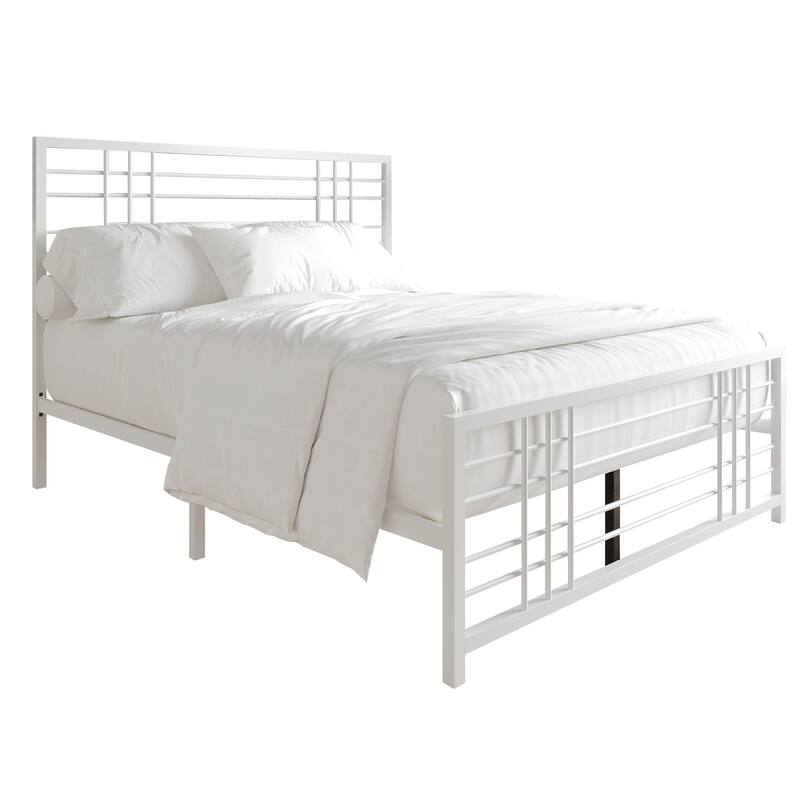CraftPorch Simple Clean-lined Metal Bed