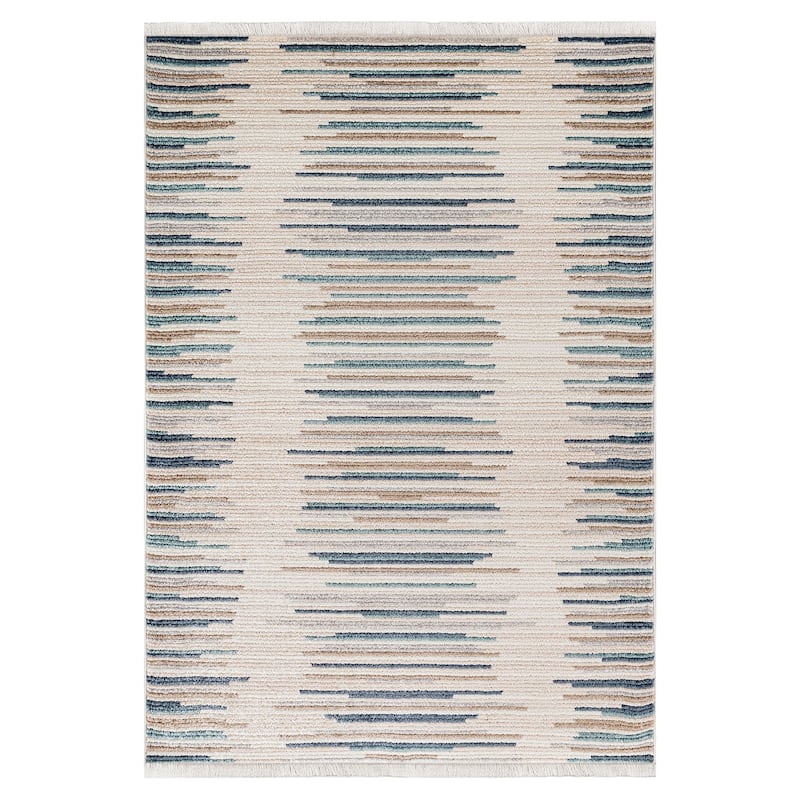 TDJ01 Juniper Collection Denim Machine Made Indoor Area Rug