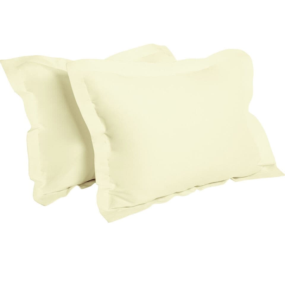 Off white pillow discount shams