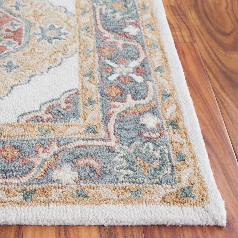 SAFAVIEH Handmade Metro Alearda French Country Wool Rug