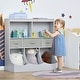 preview thumbnail 7 of 6, Kids Toy Storage Organizer Cabinet, Display Bookshelf with Drawers