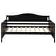 preview thumbnail 12 of 24, Nestfair Twin Size Wooden Daybed with Trundle Bed
