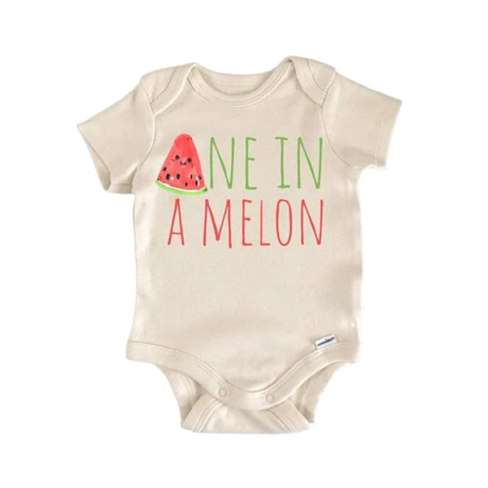 Watermelon Sweet One 1st Birthday - Baby Boy Girl Clothes Infant Bodysuit Funny Cute