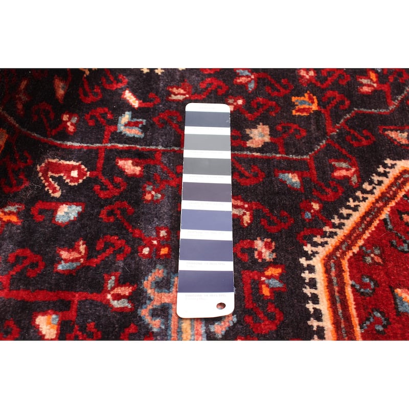 ECARPETGALLERY Hand-knotted Anadol Navy Wool Rug - 5'3 x 11'0