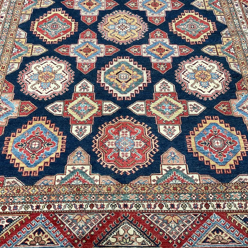HERAT ORIENTAL Handmade Super Kazak Wool Rug - 8'3" x 10'1"