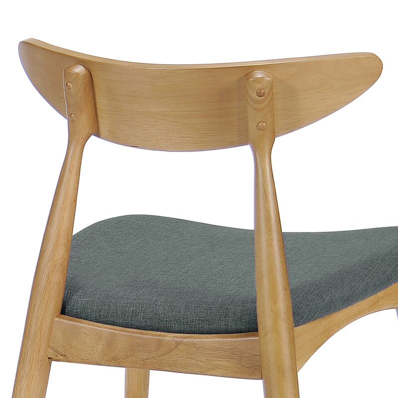 Carson Carrington Lund Mid-Century 5-piece Large Wood Rectangular Dining Set with Curved Legs by Christopher Knight Home
