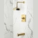 preview thumbnail 28 of 34, Kingston Brass Single-Handle Pressure Balanced Tub and Shower Faucet