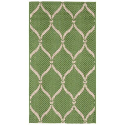 SAFAVIEH Courtyard Liya Indoor/ Outdoor Waterproof Patio Backyard Rug - 2' x 3'7"