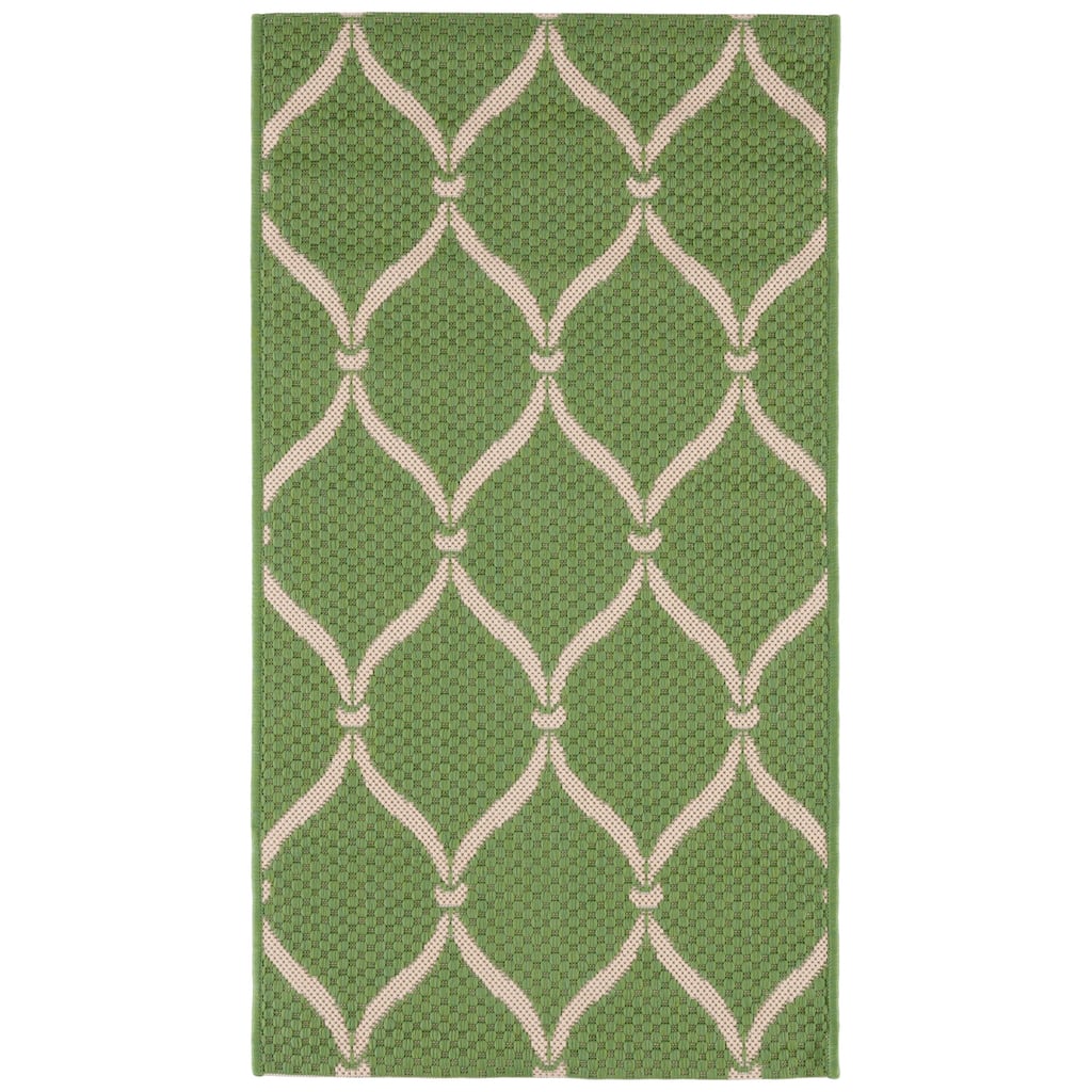 SAFAVIEH Courtyard Liya Indoor/ Outdoor Waterproof Patio Backyard Rug - 2' x 3'7"