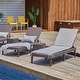 preview thumbnail 38 of 37, Mahina Resin Outdoor Chaise Lounge Chair by Havenside Home