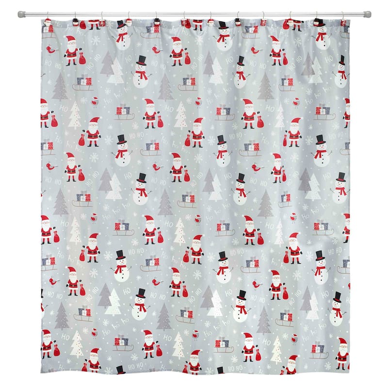 Avanti Linens Ho Ho Ho Shower Curtain
