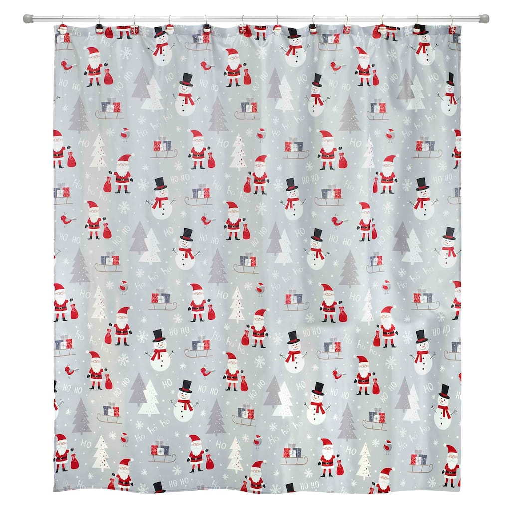 Avanti Linens Ho Ho Ho Shower Curtain