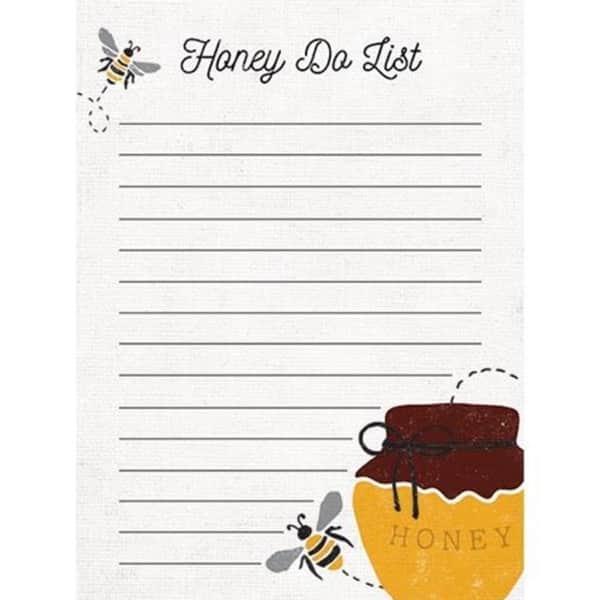 slide 1 of 1, Honey Do List Mini Notepad - 5.75"H x 4.25"W