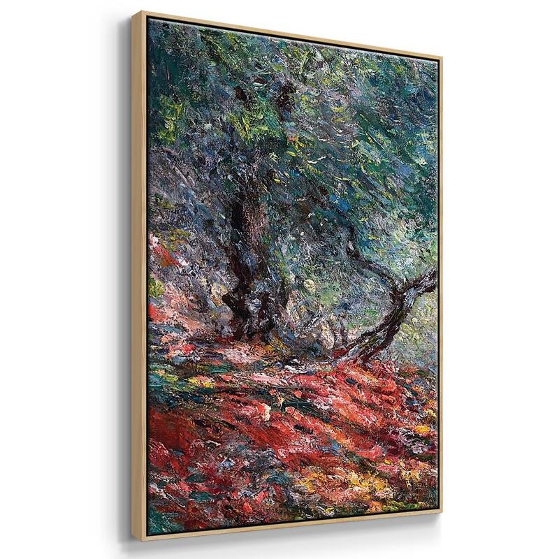 Olive Tree in the Moreno Garden, 1884 - Multi Piece Framed Canvas