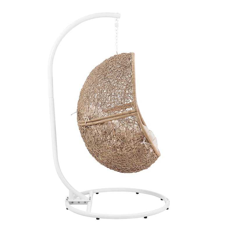 Encase Outdoor Patio Rattan Swing Chair