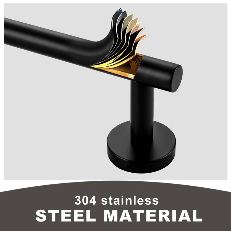 WOWOW Mutiple length Wall Mounted Stainless Steel Towel Bar