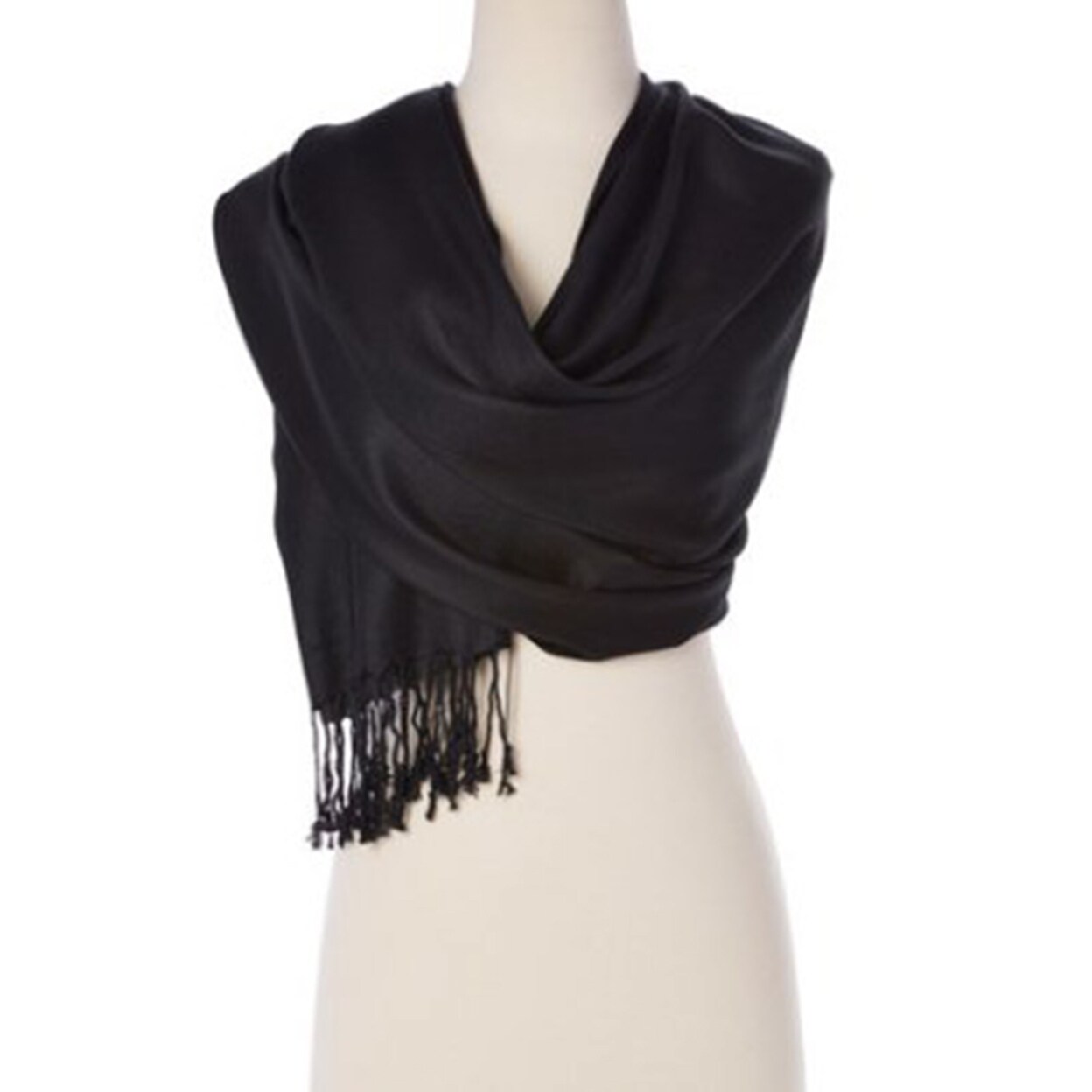 Womens Scarf Shawl Wraps Ladies Long Large Pashmina Scarves Solid Colors