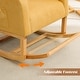 preview thumbnail 67 of 66, HOMYKA 27.3" Wide Rocking Chair for Nursery Room