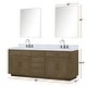preview thumbnail 103 of 119, Lexora Abbey Bath Vanity and Carrara Marble Top