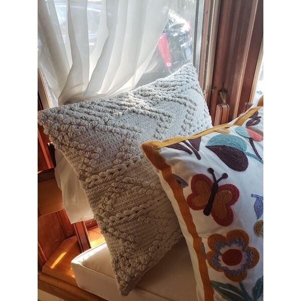 Artistic Weavers Nadra Textured Chevron Bohemian Pillow - Bed Bath & Beyond  - 28179707