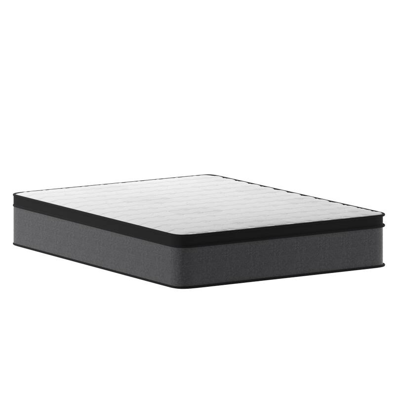 13" CertiPUR-US Certified Euro Top Hybrid Pocket Spring Mattress in a Box