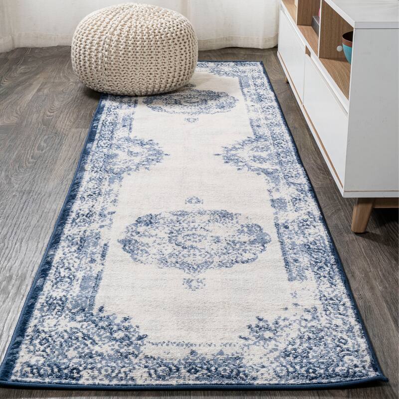 JONATHAN Y Soleiman Cottage Medallion Area Rug