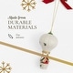 preview thumbnail 4 of 5, Spode Christmas Tree Hot Air Balloon Ornament - 4" H