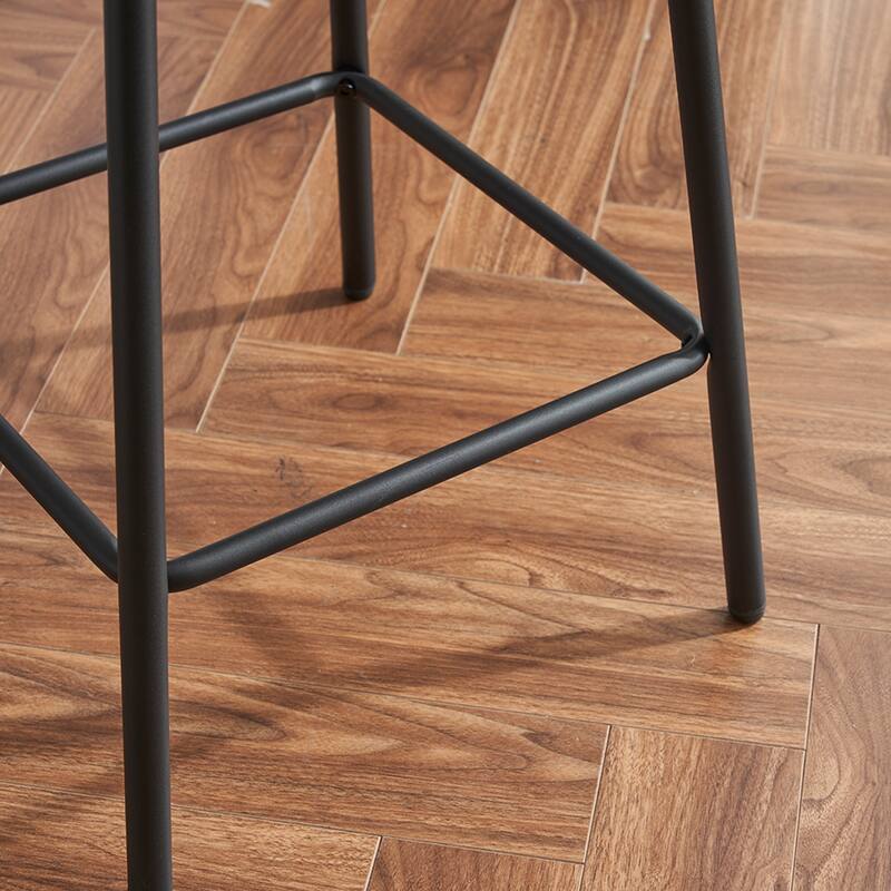 Modern Swivel Bar Stools Set Of 2