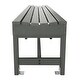 preview thumbnail 36 of 47, Sequoia Commercial Grade Weldon 6ft Backless Picnic Bench