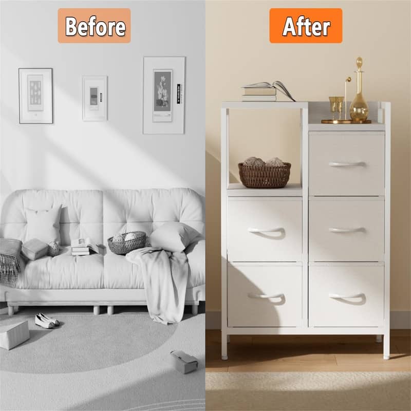 White Dresser for Bedroom