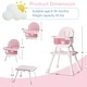 preview thumbnail 19 of 17, 6 in 1 Baby High Chair, Convertible Highchair for Babies and Toddlers