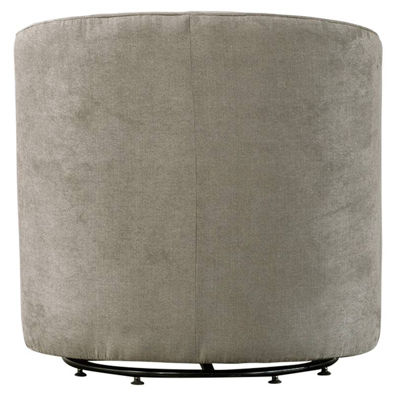 NPD Furniture Walsh Fabric Swivel Barrel Chair