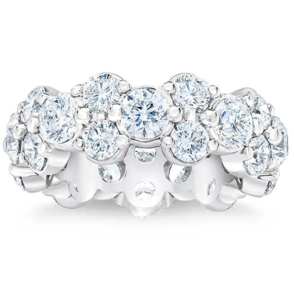 Bliss Diamond 5 1/2 Ct TW Diamond Eternity Ring Gold Women's Anniversary Band Lab Grown