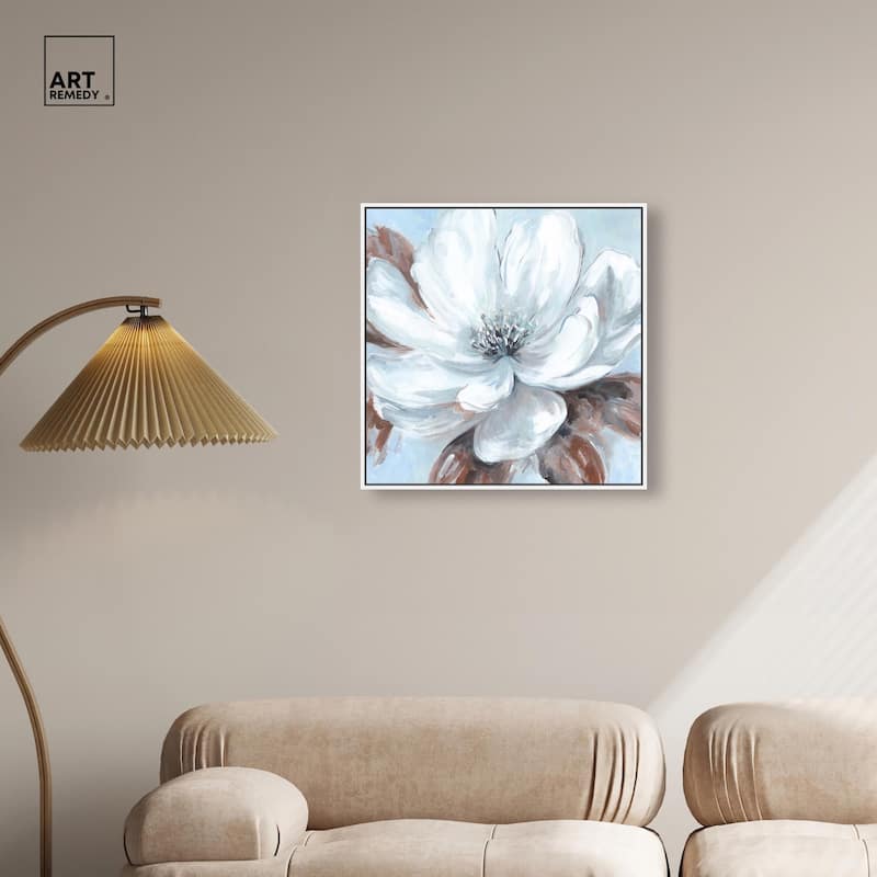 Delicate Blooms I Canvas by Art Remedy