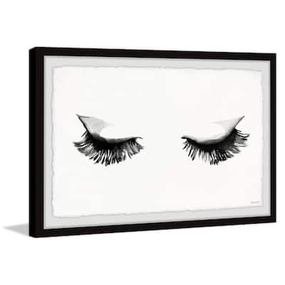 'Full Lashes' Framed Painting Print