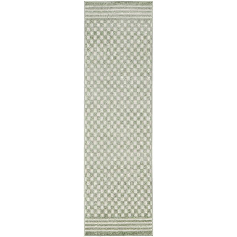 Nourison Casual Indoor only Geometric Area Rug