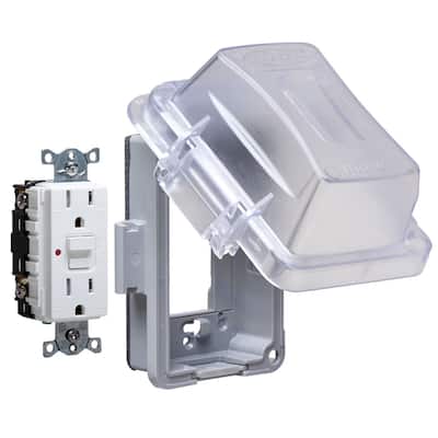 TayMac 4-3/16" GFCI While-In-Use Cover