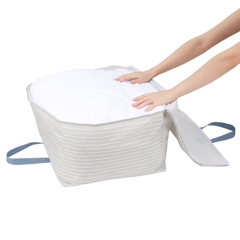 1 Pack Clothes Storage, Moving Bags for Organizing Bedroom, Clothing, Comforter, Closet Organizers and Storage with Handles