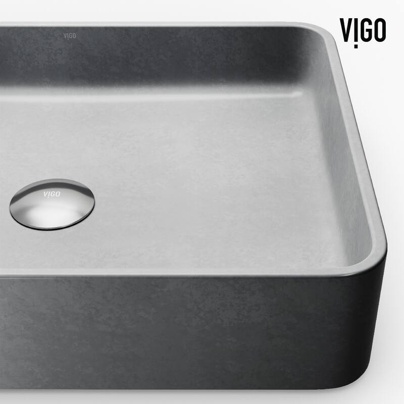 Vigo VG04067 Tarragona Gothic 19" L x 14" W x 4" H Rectangular