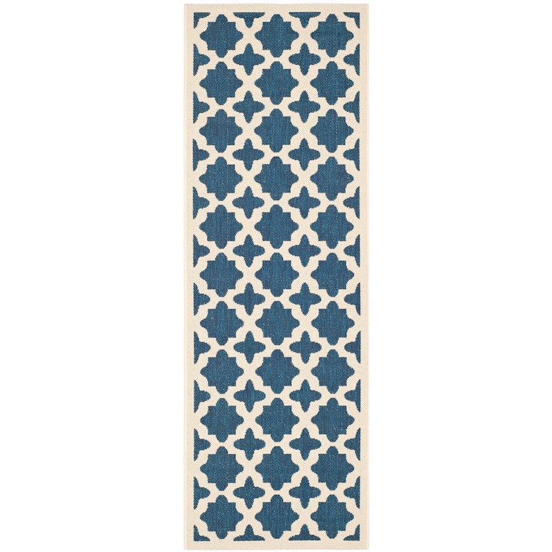 SAFAVIEH Courtyard Dorthey Indoor/ Outdoor Waterproof Patio Backyard Rug