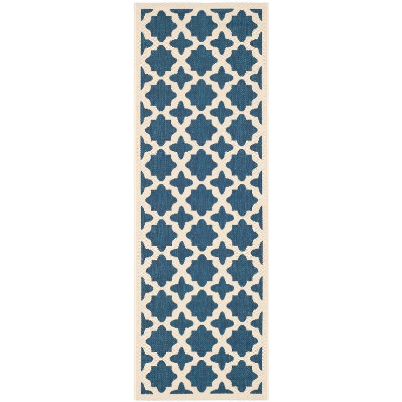 SAFAVIEH Courtyard Dorthey Indoor/ Outdoor Waterproof Patio Backyard Rug